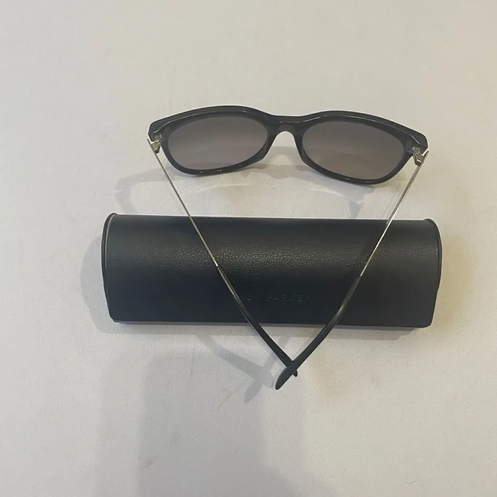 Marc by Marc Jacobs Sunglasses Black on Black with Brown,Silver, Gray Metal